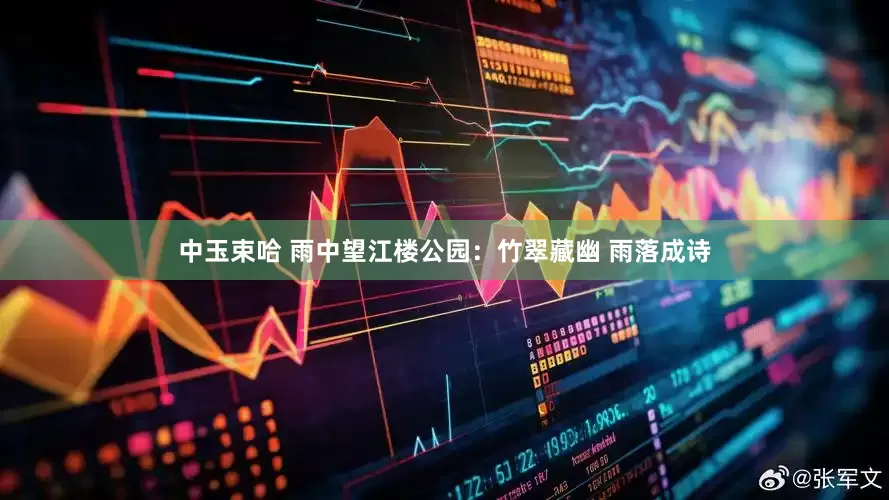 中玉束哈 雨中望江楼公园：竹翠藏幽 雨落成诗